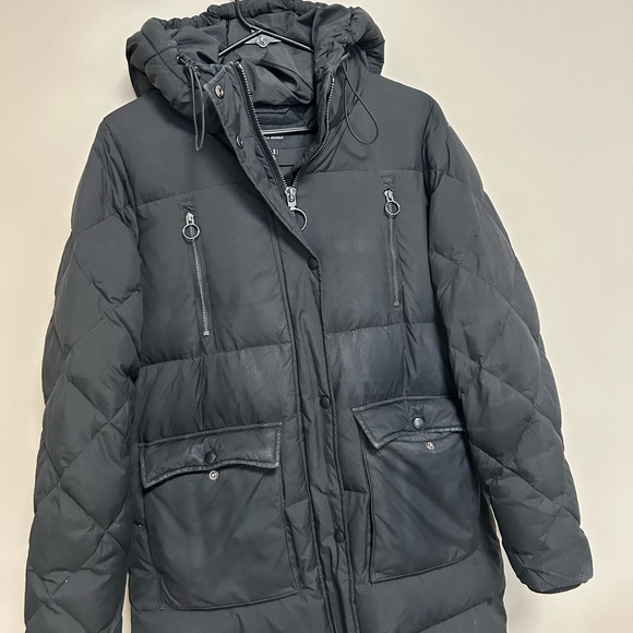 Black Vera Moda winter coat - Picture 3 of 7